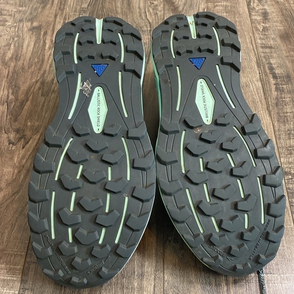 Brooks Cascadia Trail Running Shoe Black and green size 10 - Picture 11 of 13